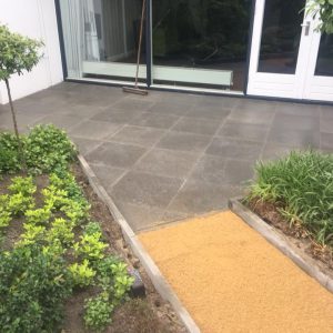 Terras aanleggen Prinsenbeek