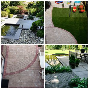 Tuin bestrating in Oosterhout