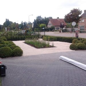Tuin bestrating in Ulvenhout